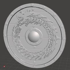 Viking-dragon-Shield-c.jpg Escudo de dragón vikingo