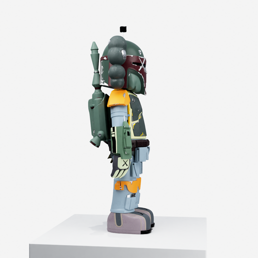 🫡 KAWS DARTH VADER X STORMTROOPER X BOBA FETT・ STL File for 3D