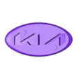 kia_rear_base.stl new kia badge