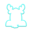 3.png Reindeer Cookie Cutter Set | STL File