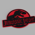 1.png Jurassic Park - Jurassic Park Logo Wall Picture