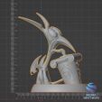 1-33.jpg Panic - Disney Hercules Fan Art Statue - Presupported 3D STL Model
