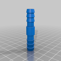 hose_adaptor_20200604-48-12mqoo.png Fichier 3D gratuit 8mm-10mm-8mm Connecteur de tuyau fin 0,6・Modèle pour imprimante 3D à télécharger