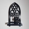 009.jpg GOTHIC WALL SHELF X2