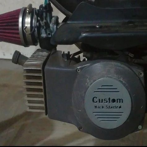 Centrifugal Clutch cover fix for Zanella 50cc. motorbike (moped) - 3D model önizlemesi