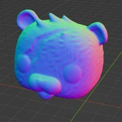 dfcdx.jpg Archivo OBJ Fortnite Head Funko Cuddle team Leader・Modelo imprimible en 3D para descargar