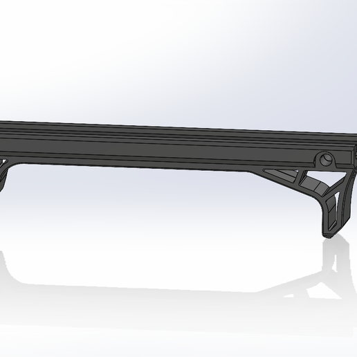 Competition RIS Picatinny Hand Stop・ STL File for 3D printing・Cults