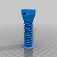 worm_155mm.png Pet Bottle pulling machiine - dual core filament mix