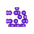 multi_dice_dots.STL Dice - Dual Color