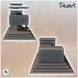3.jpg Desert building with wide access staircase and columns (12) - Canyon Sandy Landscape 28mm 15mm RPG DND Nomad Desertland African