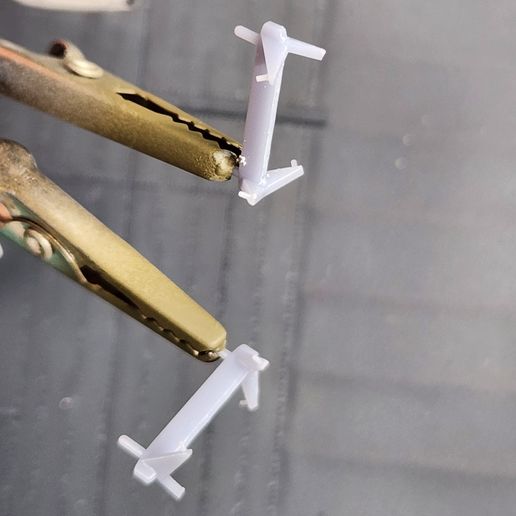 💣 WWII US simple bomb rack 1/48・Free STL File for 3D printing・Cults