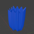 3.png 3d moderne Vase