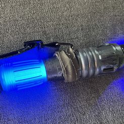 IMG_3371.jpg LIGHTSABER SCABBARD REY SKYWALKER STAFF - THE CUSTOM SABER SHOP MODULAR HILT SYSTEM