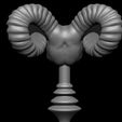 07.jpg 3D PRINTABLE SKELETOR HAVOC STAFF - 1982 - HIGHLY ACCURATE