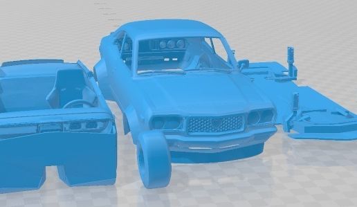 🚗 Mazda RX3 Drift 1971 Printable Car・ 3D File for ・Cults