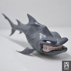 PAO IE STL-Datei Hai-Comic・3D-druckbares Modell zum Herunterladen