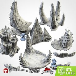 22_03_ALIEN_00.jpg Archivo 3D ALIEN TERRAIN 02・Diseño de impresora 3D para descargar