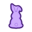 BunnyBack VACUUM PIECE.stl BUNNY BACK BATH BOMB MOLD