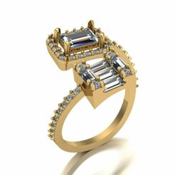 CRing00016.jpg STL file Ring 016・3D printer model to download