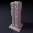 Skyscraper-1.png Free 3D file Skyscraper - Building - For board games like Monsterpocalypse・3D printing template to download, Rayjunx