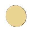 Simple-Notched-pattern-coin-09.jpg Notched engravable coin 3D print model
