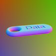 822fda739f34c5363eee4cba8d73faa9.png Tag 'Data' keychain for USB or keys
