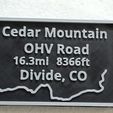 20230809_111829_HDR.jpg Maverick's Trail Badge Cedar Mountain OHV Road Divide Colorado