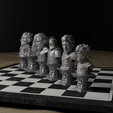 6.png Game Of Thrones Chess Set GOT Character Chess Pieces