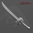 2.jpg Split Soul Katana Jujutsu Kaisen for cosplay 3d model