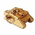 SoS_Venerable_Land_Raider_Primed_1.jpg SCHWERER PANZER "SCHWESTERN DES SCHWEIGENS" (LASERKANONE + SCHWERER FÜNFFACH-SPONSOR)