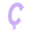 Ç.stl STL file Letters and Numbers Indiana Jones Letters and Numbers | Logo・Model to download and 3D print