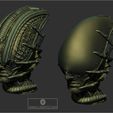 GIGZB1g.jpg Archivo STL 2 modelos Giger Alien Style・Objeto para impresora 3D para descargar, calum5dotcom