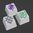 Set2.png 7x Honkai: Star Rail Element keycaps