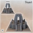 3.jpg Egyptian Temple with Obelisks and Access Stairs (3) - Canyon Sandy Landscape 28mm 15mm RPG DND Nomad Desertland African