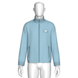Men-Zip-Up-High-Neck-Jacket-With-Patch_6.png Men Zip-Up High Neck Jacket With Patch | Marvelous / Clo3d / obj / fbx