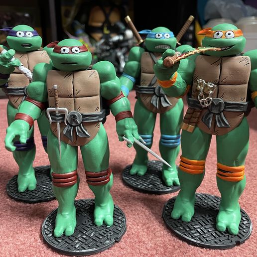 IMG_5894.jpeg Teenage Mutant Ninja Turtle Adventures (style Jim Lawson)