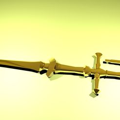 Spear_Render_2.jpg Free STL file Dragonslayer Spear - Dark Souls・3D printable design to download