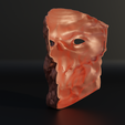 77.png Devil Mask - Demon Cosplay Face Mask 3D print model