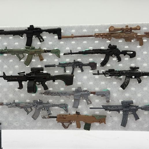 🎄 QBZ-191 automatic rifle fully modified Christmas tree digital