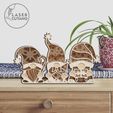Christmas-Gnomes-laser-cut-files-lasercutano-2.jpg Christmas Gnomes - Laser Cut File