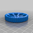 Ender_5_bed_level_knob_M4_Nyloc.png Easy printed bed levelling knob with M4 nyloc nut for Ender 5 (and more)