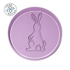 Rabbit_Pose_17.jpg Rabbit Pose (no 17) - Cookie Cutter - Fondant - Polymer Clay