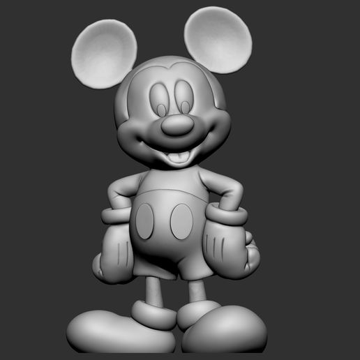 ZBrush-Document.jpg Mickey Mouse