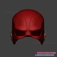 The_flash_ss_5_helmet_stlfile_04.jpg The Flash Helmet Season 5 - DC Comic Cosplay
