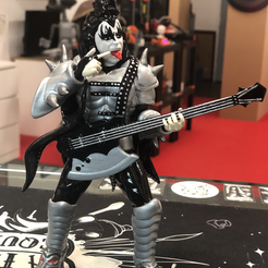 gene simmons kiss - 3D-Drucken