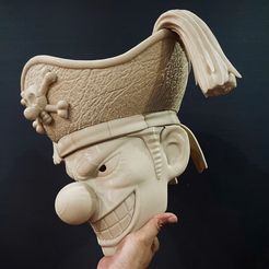 The Buggy Head Wearable - One Piece Anime Cosplay - Anime Netflix Series