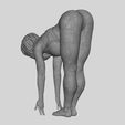 y.jpg 3D file Young Woman Doing Yoga Asana Standing Forward Bend Pose 3D Print Model・3D printer model to download, 3DGeshaft