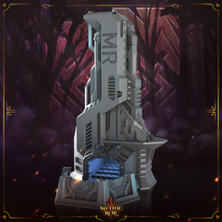The-Control-Tower-1920x1920.png 3D file Dice Tower - The Control Tower | Mythic Roll・3D printing model to download