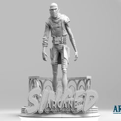 Singed_1.png STL file Singed - Arcane・3D printer design to download, Arkevz