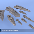 CSA_Fleet_Side.png Core Systems Alliance - Miniature Starships